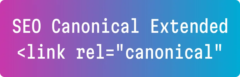 SEO Canonical Extended